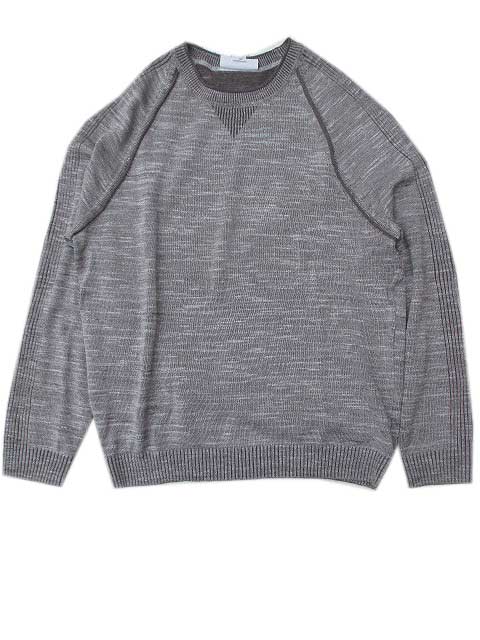 TOMMY BAHAMAトミーバハマ\u003cBR\u003eリバーシブルコットンニットdeep morel トップス-メンズファッション