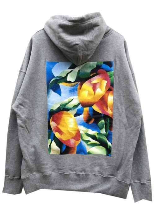 PICE OF FLAGSピースオブフラッグMANGO HOODIE grey|AMERICAN DREAM