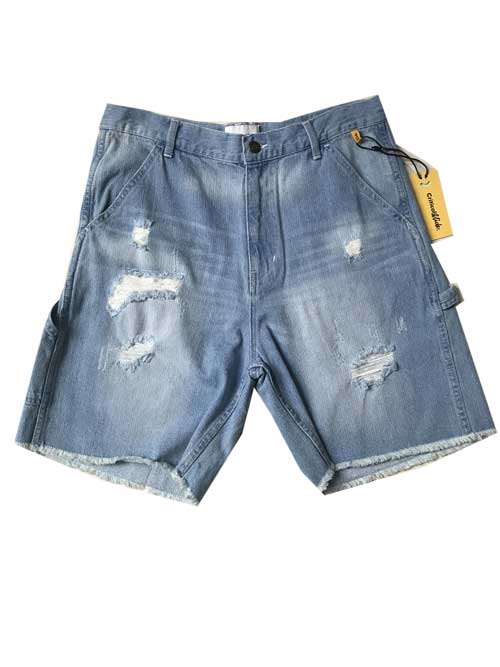 TCSSティーシーエスエス/クリティカルスライドDAMAGEO DENIM SHORTS l.blue|AMERICAN DREAM
