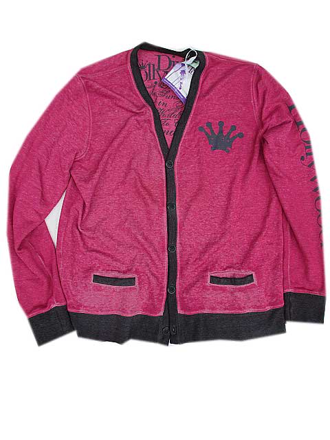 DIRTEE HOLLYWOOD/ダーティーハリウッド カーディガン　red