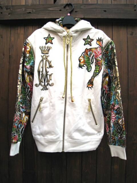 Ed Hardy クリスチャン・オードジェー　ラインストーン パーカー XS imgrc0089115941.jpg