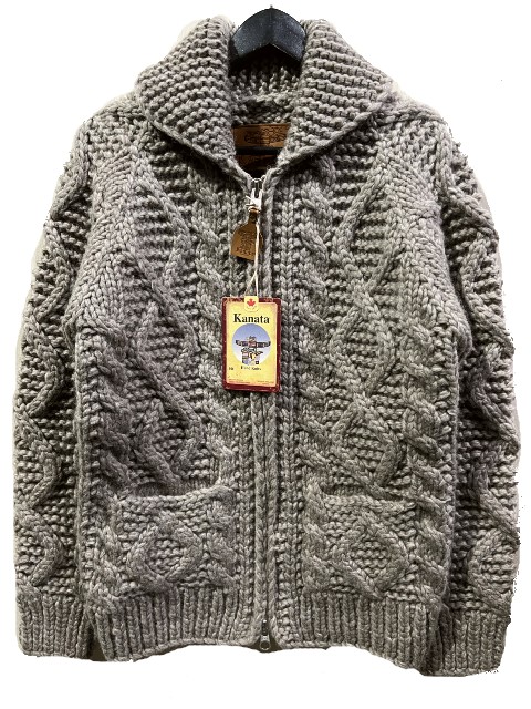 楽天市場】KANATA/カナタカウチンセーターダイアモンドケーブルカーデ