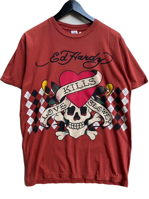 ED HARDY/エドハーディー ラブキルアーガイルＴシャツ