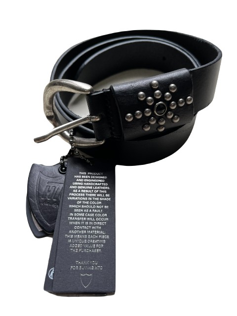 楽天市場】HTC ITALYエイチティーシー5000スタッズベルト black