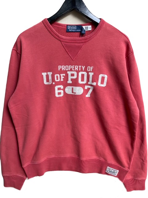 RALPH LAUREN ラルフローレンVINTAGE FLEECE 労働者の一団 red