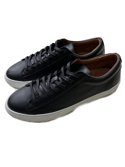 再入荷Amb エーエムビー\u003cBR\u003eCLIVE レザーローカットスニーカー black/white