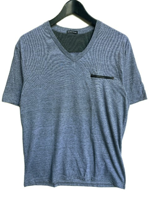 BROKEN ENGLISH/ブロークンイングリッシュ\u003cBR\u003eV首っ玉プルオーバー grey