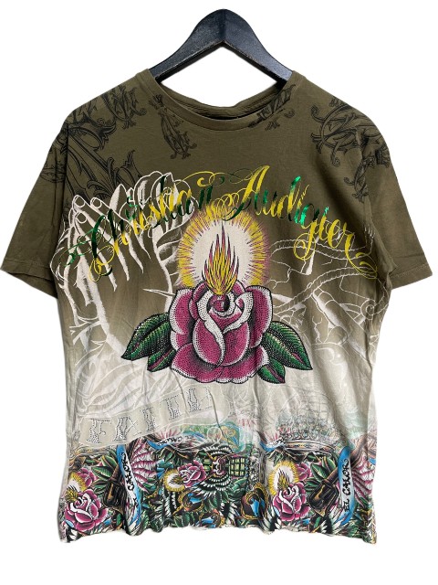 【クリスチャンオードジェー】CHRISTIAN AUDIGIER S/S TEE ［olive］半袖　Tシャツ　送料無料｜AMERICAN　DREAM