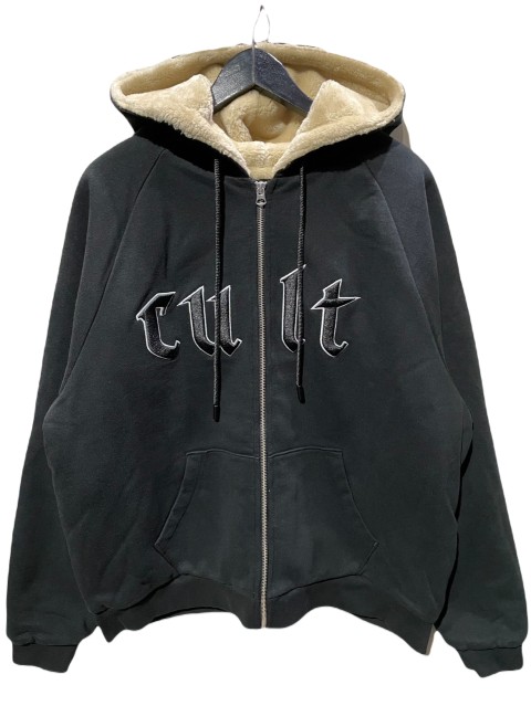 CULT OF INDIVIDUALITY/カルトオブインディビジュアリティーCult's Zip Hooded Sweatshirt in Black|AMERICAN DREAM