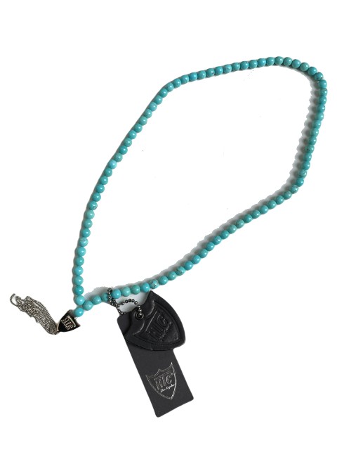 HTC LOSANGELES MYSTERY SHIELD NECKLACE TURQUOISE
