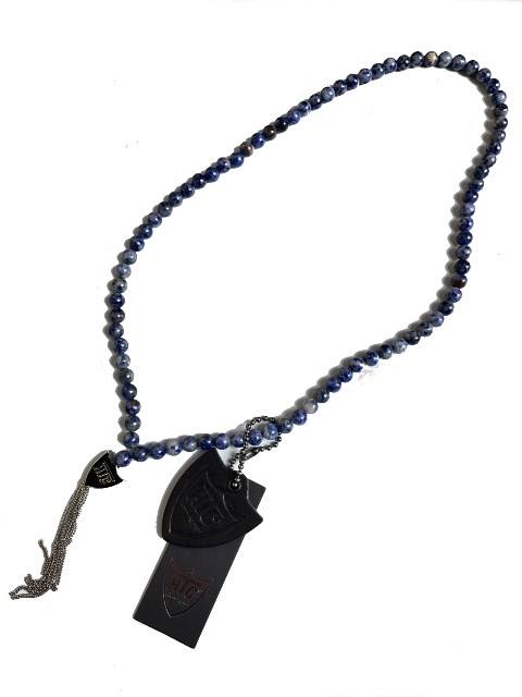 HTC LOSANGELES MYSTERY SHIELD NECKLACE SODALITE