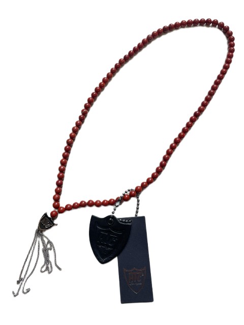 HTC LOSANGELES MYSTERY SHIELD NECKLACE red