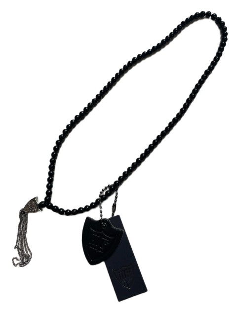 HTC LOSANGELES \u003cBR\u003eMYSTERY SHIELD NECKLACE black