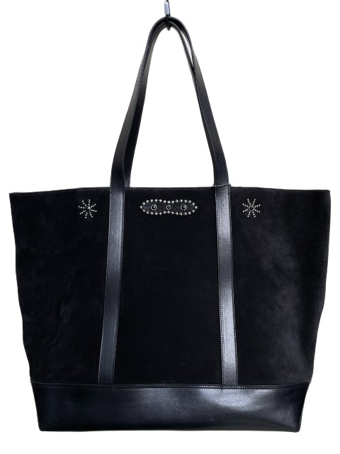 HTC LOSANGELES エイチティーシー\u003cBR\u003eDUSTY SUEDE MOUSTACHE LARGE  BLACK