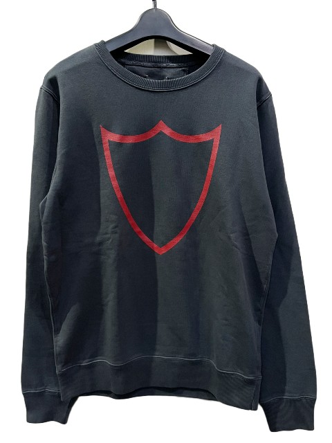 HTC Losangeles/エイチティーシー TOTOWA PRINTEDクルースウェット vintage black