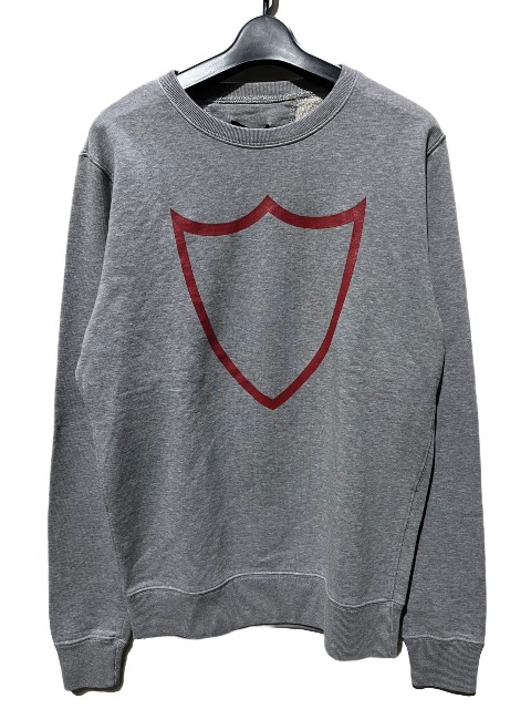 HTC Losangeles/エイチティーシー TOTOWA PRINTEDクルースウェット grey