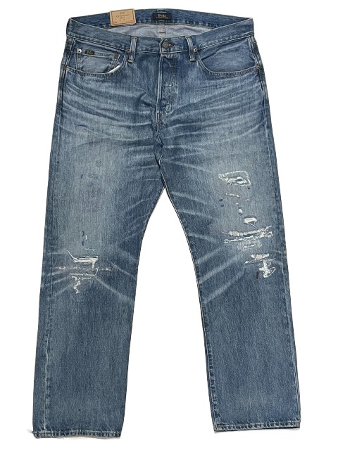 RALPH LAURENラルフローレンAUTHENTIC DENIM ストレートvintage加工｜AMERICAN　DREAM
