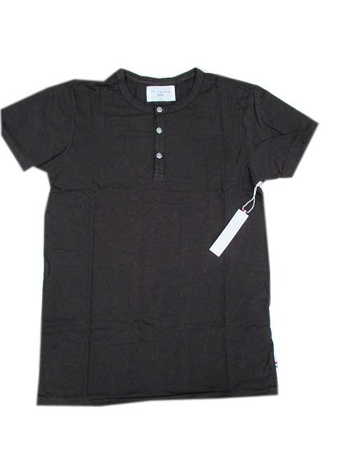 SOL ANGELESソルエンジェルス ヘンリーネックTシャツ　black