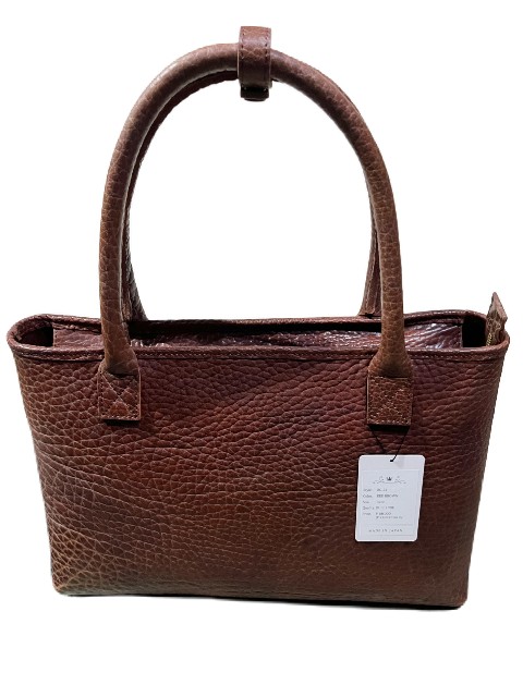 再入荷Y'2 LEATHERワイツーレザー ブルハイドBULL HIDE TOT BAG red brown