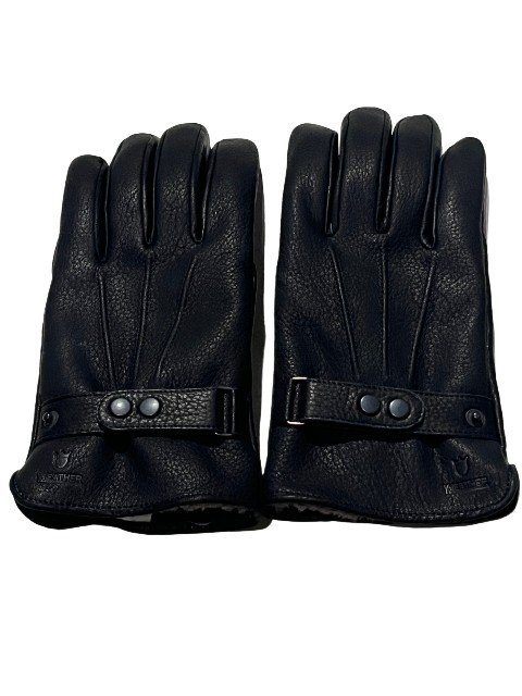 Y'2LEATHERワイツーレザー ディアスキンロンググローブblack