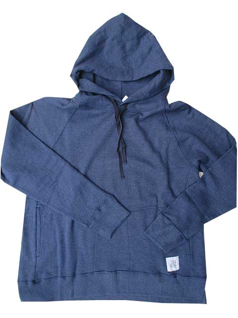 EVER AFTERエバー・アフター<br>裏毛スリットパーカーnavy