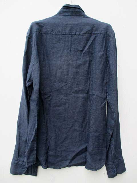 楽天ランキング1位 楽天市場 Hamaki Ho ハマキホ麻シャツ Navy American Dream 新発売の Centralmoto Cl