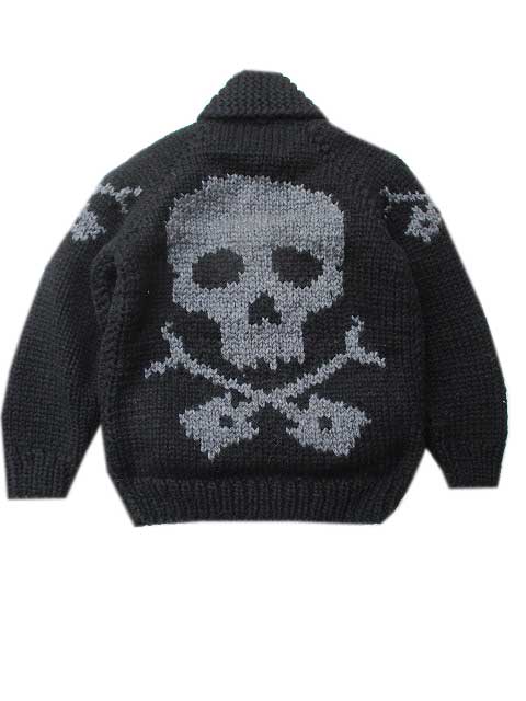 楽天市場】別注モデルKANATA / カナタカウチン SKULL カウチンセーター