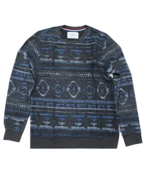 SOL ANGELESソルエンジェル AZTEC FLEECE クルースウェット