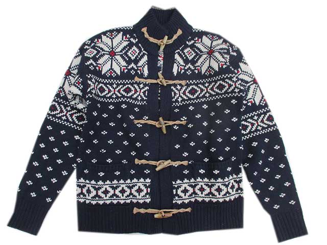 RALPH LAUREN/ラルフローレンダッフルタイプカーデ navy|AMERICAN DREAM