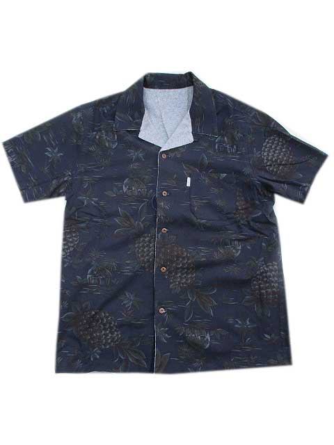 OFF SHOREオフショア\u003cBR\u003eパイルリバーシブルシャツ NAVY