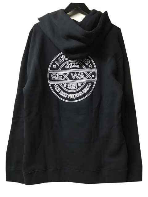 SEX WAXセックスワックス<br>プルオーバーパーカーblack