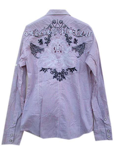 MONARCHY  L/S プルオーバー [ギンガム照合のしるし]うしろ側刺しゅう