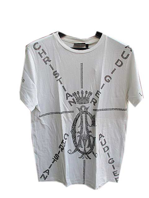 CHRISTIAN AUDIGIER ラインストーン S/S TEE
