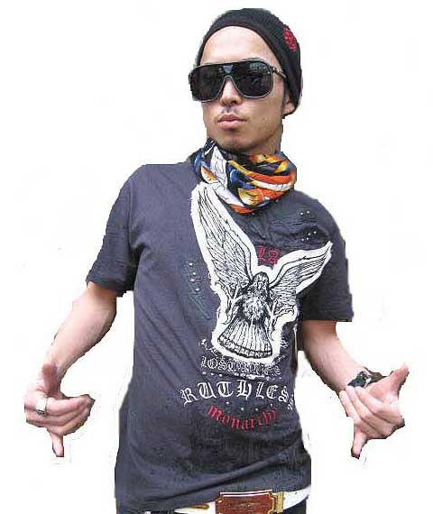 MONARCHY S/S TEE [BLACK]