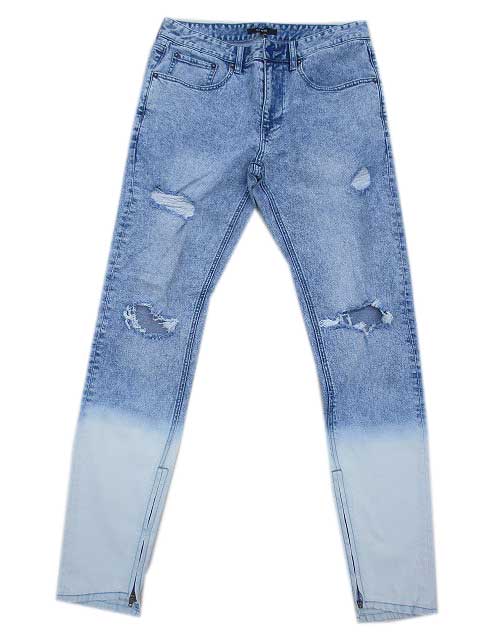 KONUS BRANDコーナスAcid washed blue denim ダメージデニム|AMERICAN DREAM