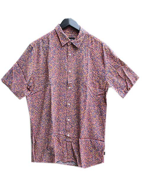 BARNEY COOLSバーニークールス\u003cBR\u003eHOLIDAY CAMP-COLLAR SHIRT PINK DITZI