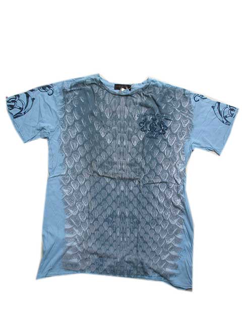 CHRISTIAN ADUIGIERクリスチャンオードジェー Tシャツ　blue