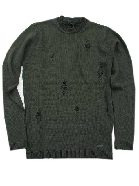 楽天市場】SEVESKIG セヴシグ Fading Leopard Knit フェイディング