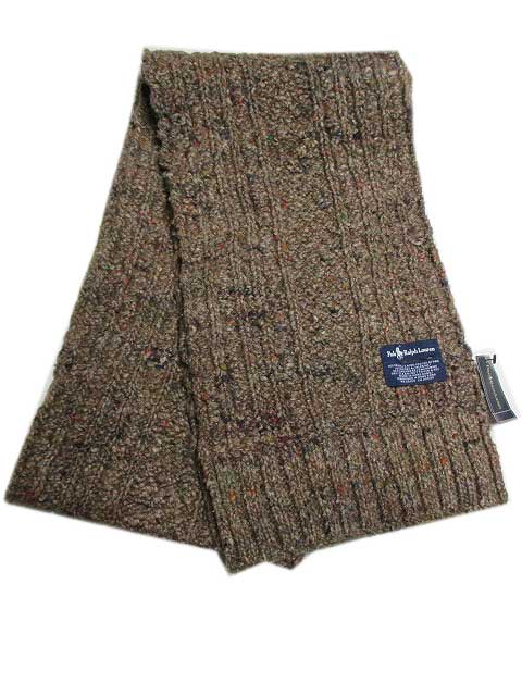 RALPH LAURENラルフローレン\u003cBR\u003eカシミヤ混えり巻き
