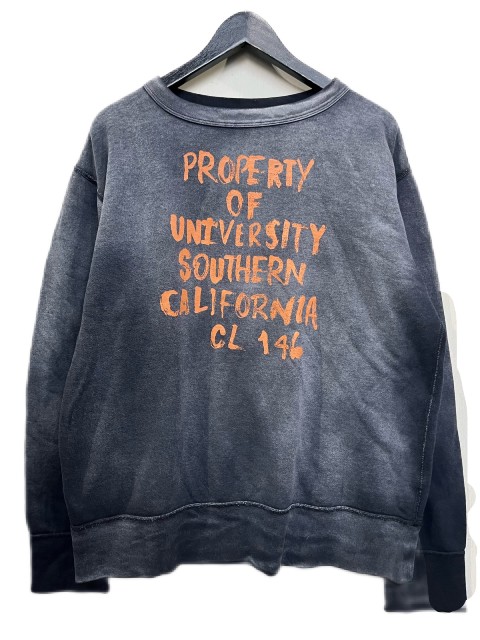 VINTAGEヴィンテージ産業クルースゥェット Califormia black