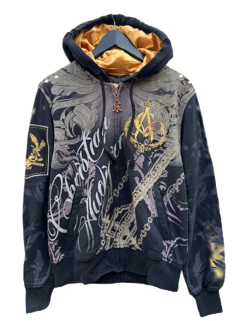 楽天市場】CHRISTIAN AUDIGIERラインストーンZIP UP HOOD
