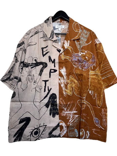 DOM REBEL/ドムレーベルDUPLEX SHIRT brown｜AMERICAN　DREAM
