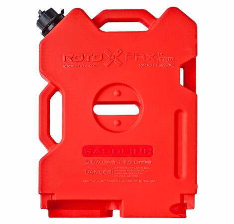ロトパックス　ROTO-PAX 赤 2.5ガロン 携行缶　マウント付き プロトの取り扱うRotopaX（ロトパックス）はアメリカで人気の