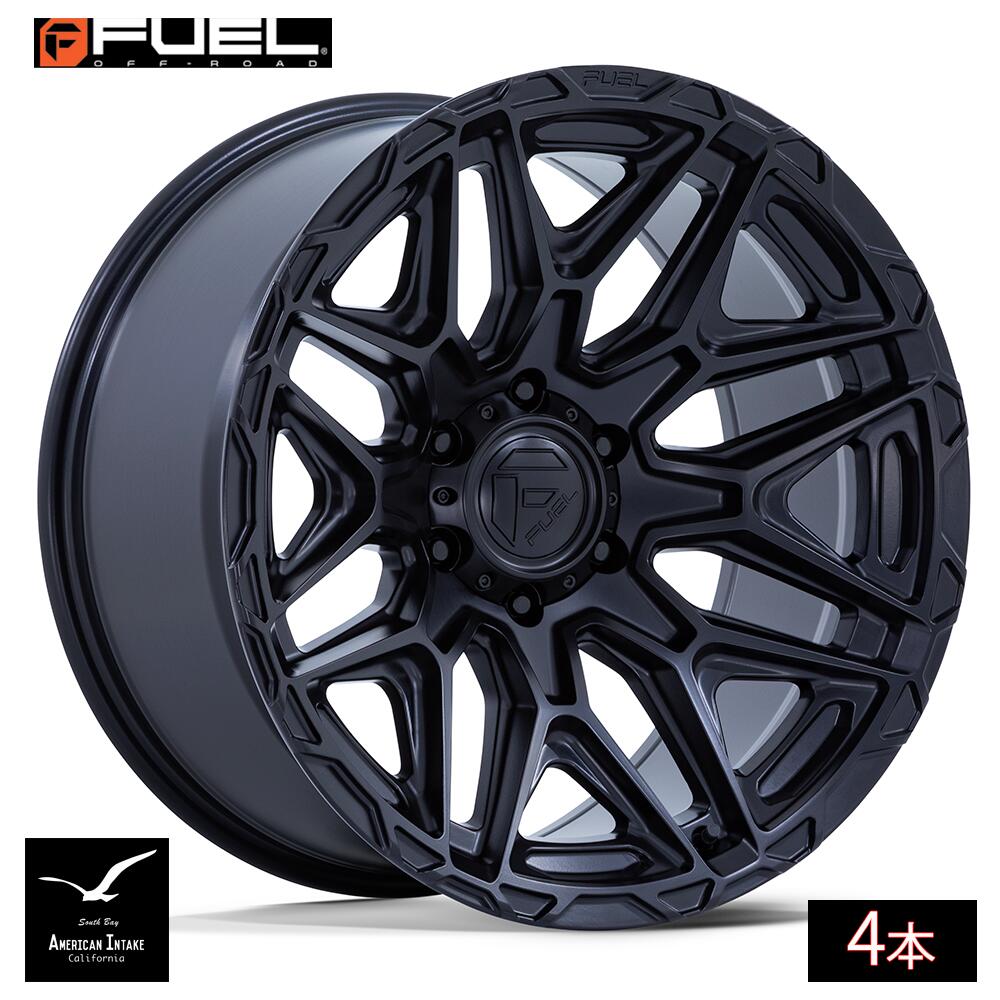 Fuel Off Road フューエルオフロード ホイール FC885 INJECTOR | MATTE BLACK ( 4本 )｜American-Intake