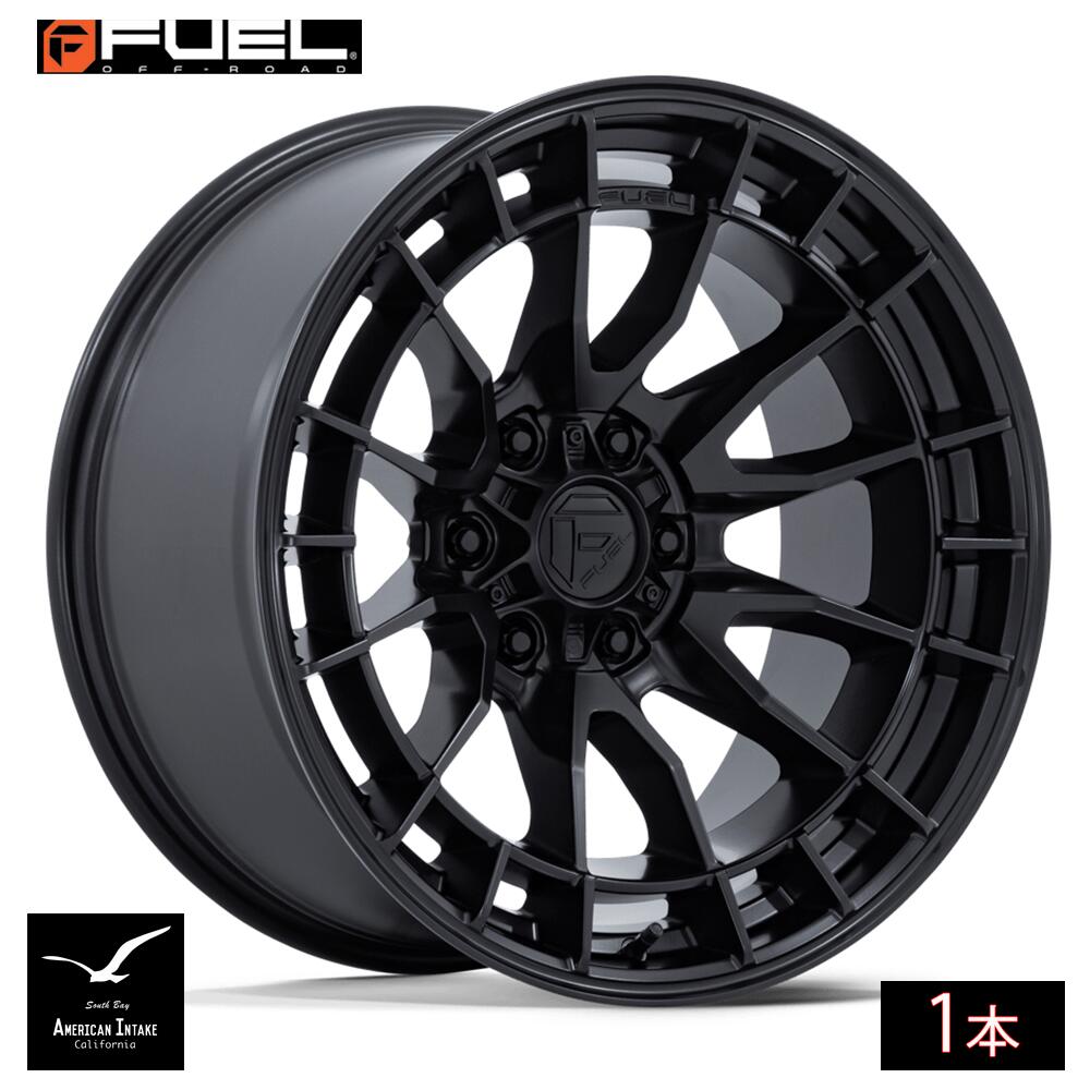 Fuel Off Road フューエルオフロード ホイール FC888 REVOLT | MATTE BLACK ( 1本 )|American-Intake