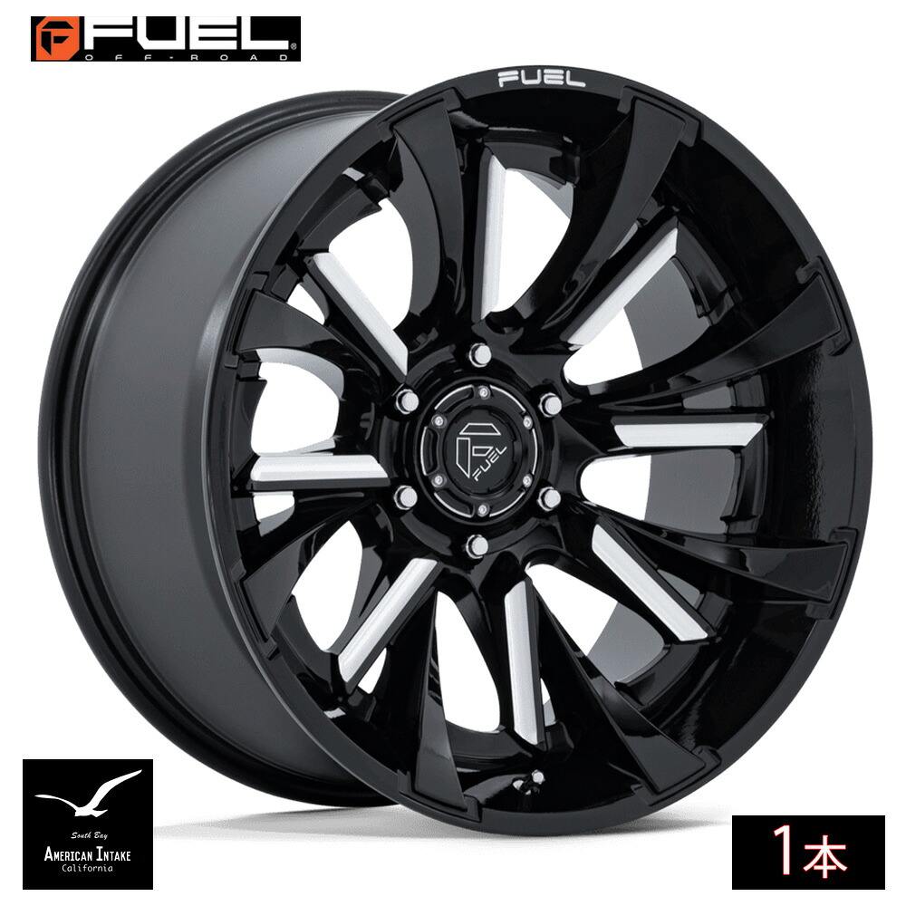 Fuel Off Road フューエルオフロード ホイール FC895 TANTRUM | GLOSS BLACK MILLED ( 1本 )｜American-Intake