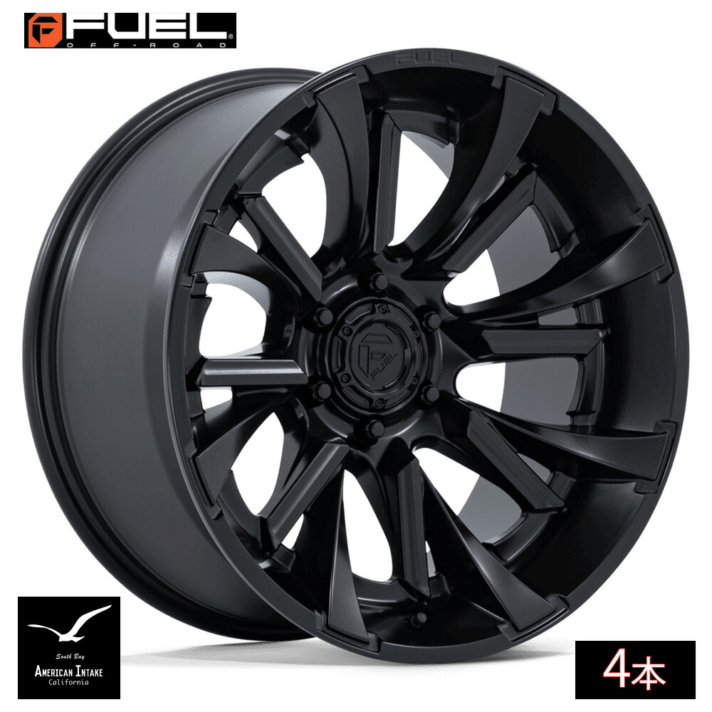 Fuel Off Road フューエルオフロード ホイール FC895 TANTRUM | MATTE BLACK ( 4本 )｜American-Intake