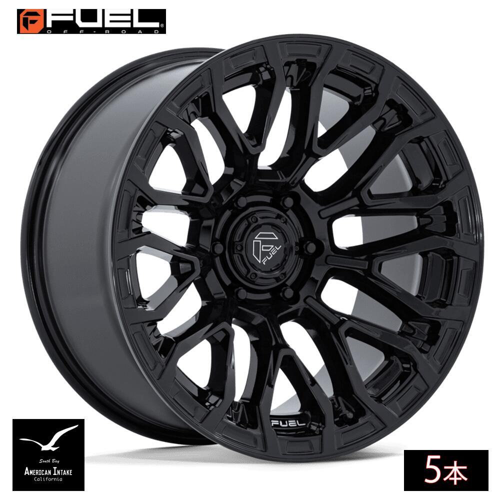 Fuel Off Road フューエルオフロード ホイール FC899 CHISEL | GLOSS BLACK ( 5本 )｜American-Intake