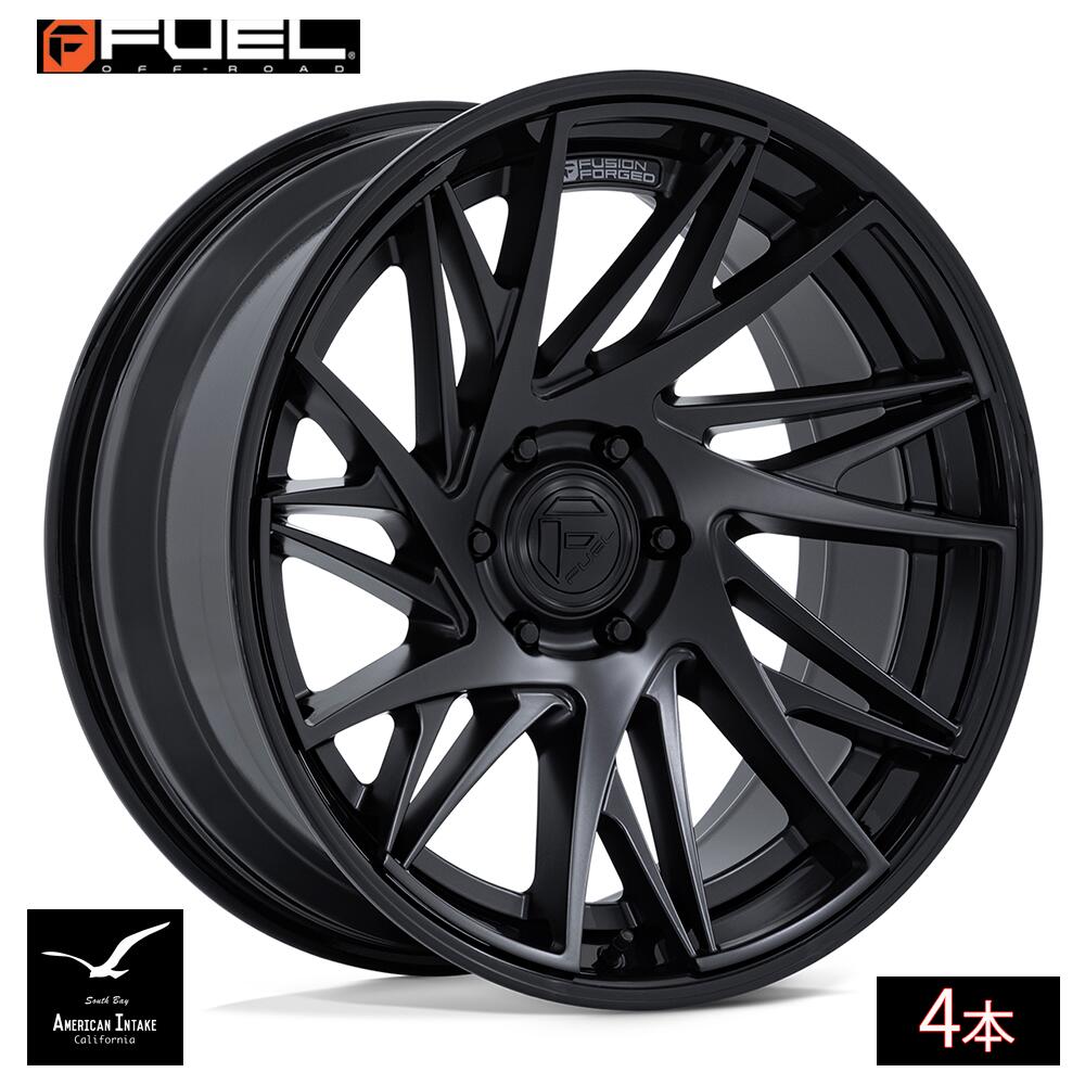 Fuel Off Road フューエルオフロード ホイール FC405 DYNAMO | MATTE BLACK W/ GLOSS BLACK LIP ( 4本 )|American-Intake