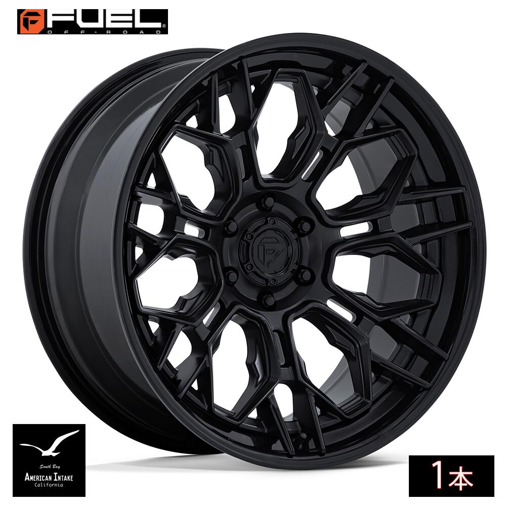 Fuel Off Road フューエルオフロード ホイール FC409 HIVE | MATTE BLACK W/ GLOSS BLACK LIP ( 1本 )｜American-Intake